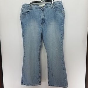 Mountain Lake II Womens Sz 22W Avg Flare Jeans